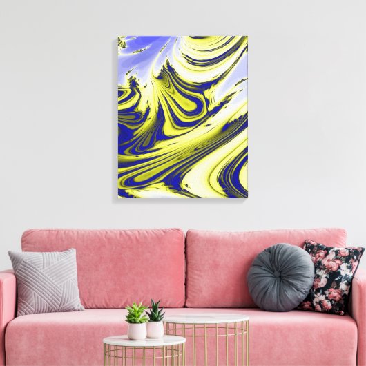 TOILE EAU (Insitu(Salon))