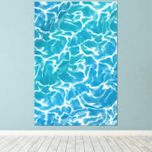 Toile Eau bleue* (Insitu (Plancher de Bois))