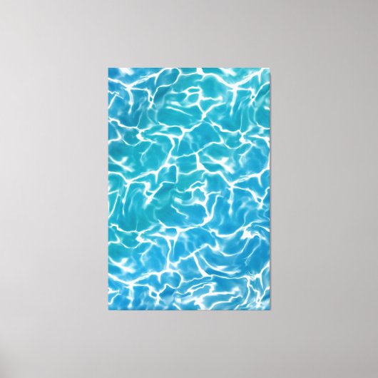 Toile Eau bleue* (Recto)