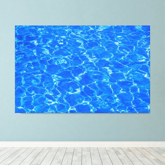 Toile Eau Bleue Fraîche (Insitu (Plancher de Bois))
