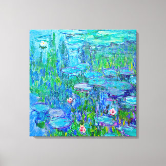 Toile Eau Bleue Fraîche Pond Monet Art