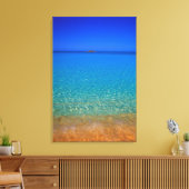 Toile Eau bleue, îles Exuma, Bahamas. (Insitu(Salon))