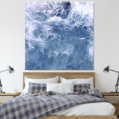 Toile Eau de la mer d'Indigo Ocean (Insitu(Chambre))