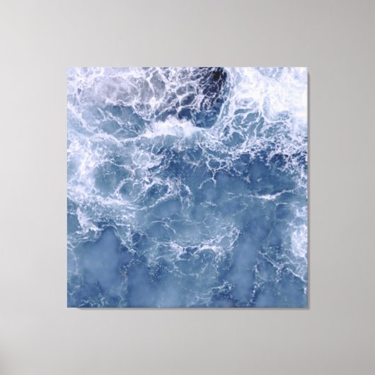 Toile Eau de la mer d'Indigo Ocean (Recto)