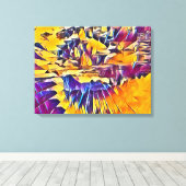 TOILE EAU DE LA RIVIÈRE (Insitu (Plancher de Bois))