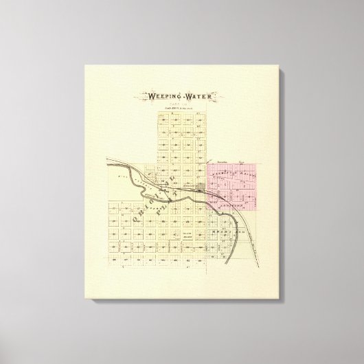 Toile Eau de pleurs, Nebraska (Recto)