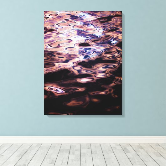 Toile Eau Du Soir Chatoyante (Insitu (Plancher de Bois))