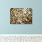 Toile Eau fontaine d'or 2 (Insitu (Plancher de Bois))