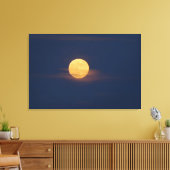 Toile Eau-forte originale aquarelle Clair de lune romant (Insitu(Salon))