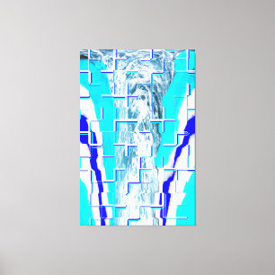 Toile Eau froide art abstrait