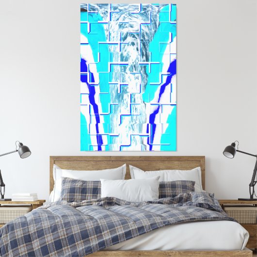 Toile Eau froide art abstrait (Insitu(Chambre))