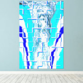 Toile Eau froide art abstrait (Insitu (Plancher de Bois))