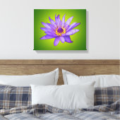 Toile Eau Lily Étang Aquatique Purple Fleurit (Insitu(Chambre))