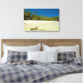Toile Eau limpide sur une plage tropicale (Insitu(Chambre))