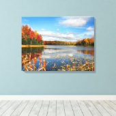 Toile Eau | Mabel Lake Canada (Insitu (Plancher de Bois))