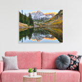 Toile Eau | Maroon Bells Lake Aspen Trees (Insitu(Salon))