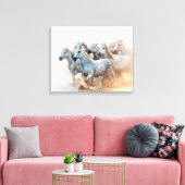 Toile Eau méditerranéenne au lever du soleil (Insitu(Salon))