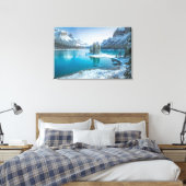 Toile Eau | Parc national Winter Jasper, Canada (Insitu(Chambre))