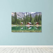 Toile Eau | Parc national Yoho Canada (Insitu (Plancher de Bois))