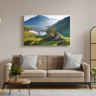 Toile Eau   Pen yr Ole Wen Lake Idwal Snowdonia Park