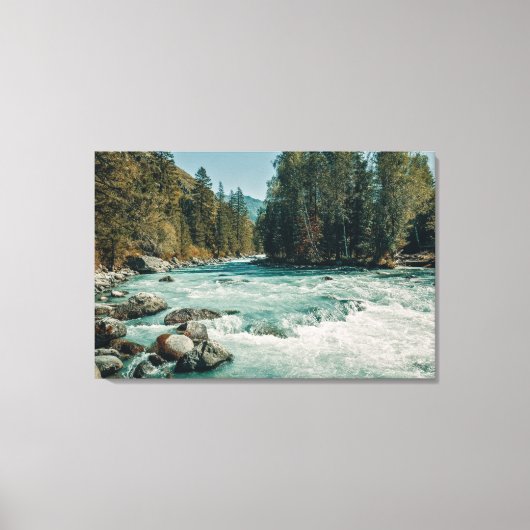 Toile Eau | Rivière Kucherla, Altaï (Recto)