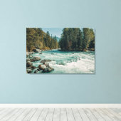 Toile Eau | Rivière Kucherla, Altaï (Insitu (Plancher de Bois))