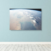 Toile Eaux Bleues Tropicales Du Golfe Persique. 2 (Insitu (Plancher de Bois))