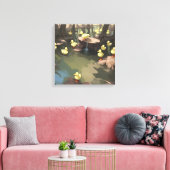 Toile Eaux Quacktastic (AI) (Insitu(Salon))