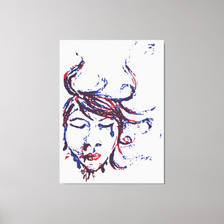 Toile eaux sombres