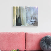 TOILE EBEN ICE CAVES MICHIGAN U.S.A. CANVAS IMPRIMER (Insitu(Salon))