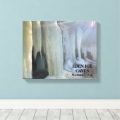 TOILE EBEN ICE CAVES MICHIGAN U.S.A. CANVAS IMPRIMER (Insitu (Plancher de Bois))