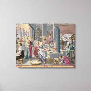 Toile Ébullition des cocons pour détruire les