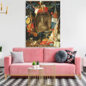 Toile Ecclesia Entouré de Symboles de Vanité (Insitu(Salon))