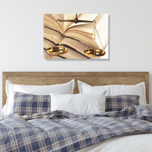 Toile Échelles de justice (Insitu(Chambre))