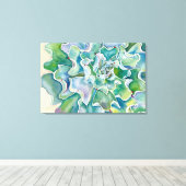 Toile Echeveria 'Blue Frills' (Insitu (Plancher de Bois))