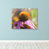 Toile Echinacea Purpurea Purple Coneflower (Insitu (Plancher de Bois))