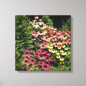 Toile Échinacées 16"x16" (Recto)