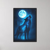 Toile Echo de nuit sauvage (Recto)