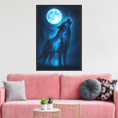 Toile Echo de nuit sauvage (Insitu(Salon))