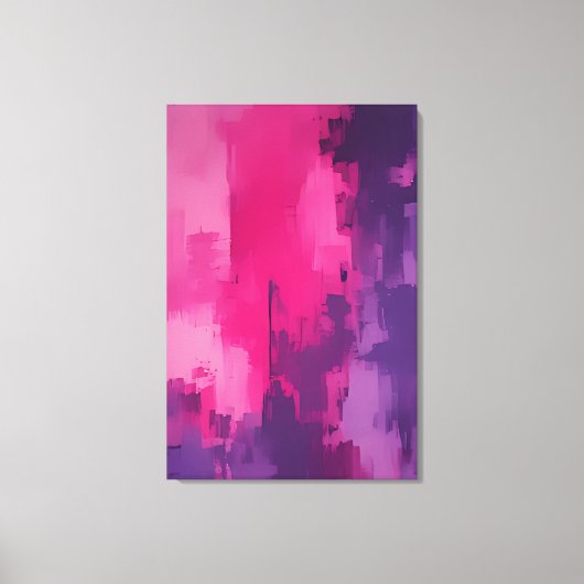 Toile Echoes of Magenta (Recto)