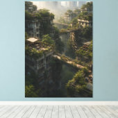 Toile Echoes of the Green Canopy (Insitu (Plancher de Bois))