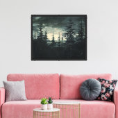 Toile Échos dans les pins (Insitu(Salon))