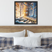 Toile Echos de '73 : Le Labyrinthe de Chronos Ocean (Insitu(Chambre))
