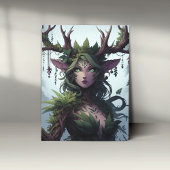 Toile Échos de la forêt enchantée