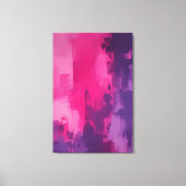 Toile Échos de Magenta (Recto)