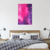 Toile Échos de Magenta (Insitu(Chambre))