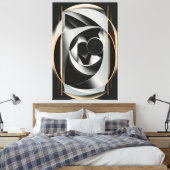 Toile Échos d'infini (Insitu(Chambre))