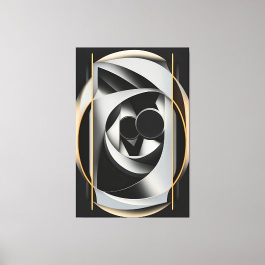 Toile Échos d'infini (Recto)