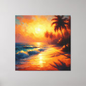 Toile Echos d'or du paradis (Recto)