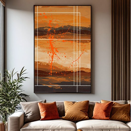 Toile Echos du désert